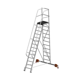 Podestleiter, Vario Alu, 10 Stufen