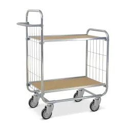 Kongamek ESD-Etagenwagen, flexibel, 2 Etagen à 620 x 425 mm