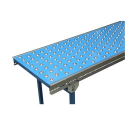 BLUME Kugelrollen-Tisch U-Profil, Ø 15 mm, LxB 500 x 800 mm, Teilung 100 mm