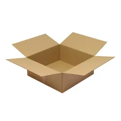 Wellpapp-Faltkarton, 1-wellig, Innenmass HxBxT 200 x 500 x 500 mm, Qualität 1.30 C