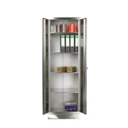 Edelstahl-Universalschrank mit 4 Böden, 1800 x 800 x 500 mm