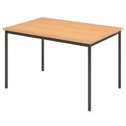 Hammerbacher Vierfußtische Buche 800 x 720 x 1.600 mm