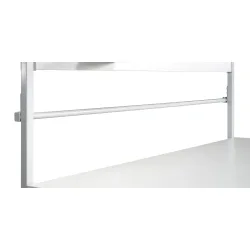 Papierrollenhalterung Serie TPB, Montage über Tisch TPB, B 1500  mm