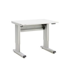 Treston Arbeitstisch Serie WB, mit Elektromotor, höhenverstellbar, 1073 mm