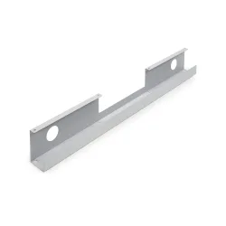 Treston Kabelwanne für TED-Arbeitstisch, B 800 x T 62 x H 100 mm, lichtgrau RAL 7035