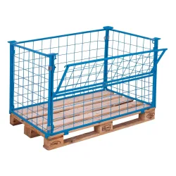 Palettenaufsatz Typ 64,1200 x 1000 x 1200 mm, lackiert
