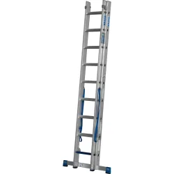 Profi-Vielzweckleiter STABILO + S, 2-teilig, Stufen/Sprossen-Kombination, 2 x 9 Stufen/Sprossen KRAUSE