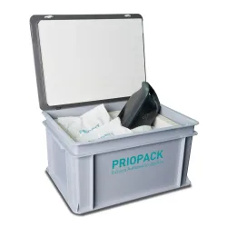 PRIORIT Lagerbehälter für Lithium-Ionen-Akkus, HxBxT 600 x 400 x 233 mm