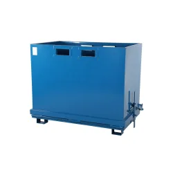 Klappbodenbehälter mit automatischer Auslösung, Volumen 1,8 m³