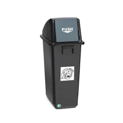 VAR® Wertstoffsammler, 58 Liter, aus PP, für Restmüll