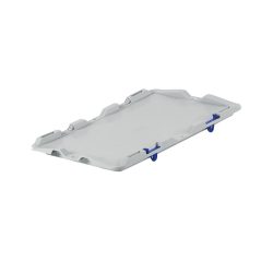 kaiserkraft Scharnierdeckel, zum Anclipsen, für LxB 400 x 300 mm, VE 5 Stk