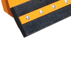 Ersatz-Schürfleiste aus Gummi für Bauer® Stapler-Schneeschieber Profi, Breite 2.400 mm