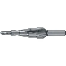 RUKO Stufenbohrer Bohrber.6-32mm HSS Spiralnut Stufen 8