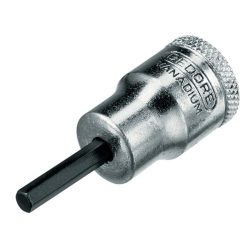GEDORE Steckschlüsseleinsatz IN 30 3/8 Zoll Innen-6-kant SW 10mm L.49mm