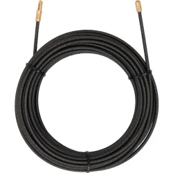 CABERE Einziehspirale Quadroflex Gesamt-L.20m D.4mm m.Öse u.Suchkopf Stahldraht