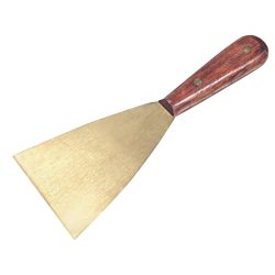 TRUFA Messingspachtel B.100mm S.2mm besonders stabil funkenarm