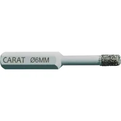 CARAT Fliesenbohrer D.8mm 35mm 6-kant-Aufnahme