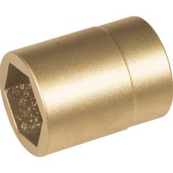 ENDRES TOOLS Steckschlüsseleinsatz 1/2 Zoll 6-kant SW 19mm L.42mm funkenfrei