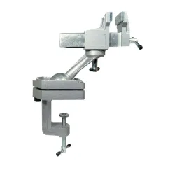 Feinmechanikerschraubstoc k Backen-B.46mm Spann-W.70mm Klemmbügel