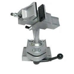 Feinmechanikerschraubstoc k Backen-B.46mm Spann-W.70mm Platte