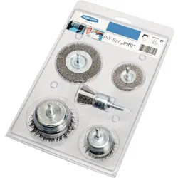 OSBORN Bürstensortiment Drahtstärke 0,3mm STA 4500min-¹ 5-tlg