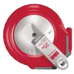 Kapselbandmass RADIUS L.30m Band-B.13mm Acm EG II Ku.gelb Glasfaser BMI