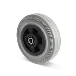 Rad Vollgummi Basic, PAK-frei, ØxB 160 x 40 mm, TK 135 kg