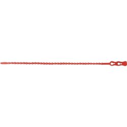 Kabelbinder Click Tie® L.320mm B.4,4mm PA rot, RAL 3000 100St./Btl.SAPI SELCO