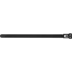 Kabelbinder L.200mm B.4,8mm PA schwarz 100St./Btl.