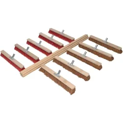 SOREX Besenset je 5 Kokos-/Elaston L.600mm m.10 Stielen L.1400mm