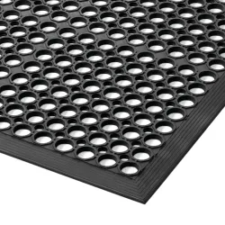 NoTrax Arbeitsplatzmatte für Nass- und Trockenbereiche, Loch-Drainage, BxL 910 x 1.520 mm