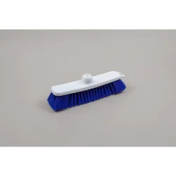 Hygiene-Besen, Kunststoff, dt. Gewinde, Polyesterborsten 0.25, weich, 280 mm, blau
