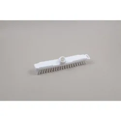 Hygiene-Wischer, Kunststoff, dt. Gewinde, Polyesterborsten 0.50, hart, 280 mm, transparent