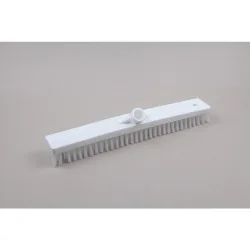 Hygiene-Schrubber/-Wischer, Kunststoff, dt. Gewinde, Polyesterborsten 0.50, hart, 450 mm, transparent