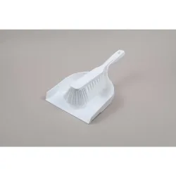 Hygiene-Kehrgarnitur, Kunststoff, Polyesterborsten 0.25, weich, transparent