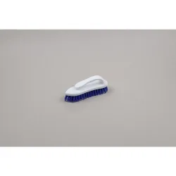 Hygiene-Waschbürste mit Bügel, Kunststoff, Polyesterborsten 0.50, hart, blau