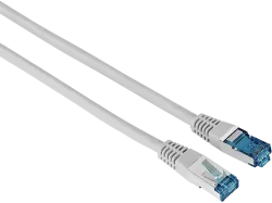 HAMA 00200926 - Netzwerkkabel, 15 m, Cat-6, 1 Gbit/s, Grau