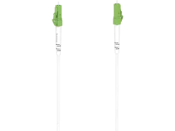 HAMA 00200783 - Glasfaser-Netzwerkkabel, 3 m, 10 Gbit/s, Weiss
