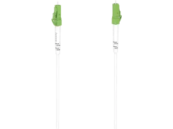 HAMA 00200785 - Glasfaser-Netzwerkkabel, 9 m, 10 Gbit/s, Weiss