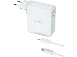AUKEY OmniaMix II 140W GaN PD PA-B7O WH 3-Port, Wall charger White