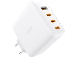 AUKEY OmniaMix II 100W GaN PD PA-B7S  WH 4-Port, Wall Charger White