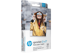 HP ZINK Photo Paper 5x7,6 cm HPIZ2X350 Sticky-Backed 50 Blatt