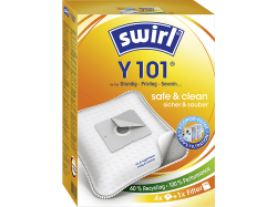 Swirl Staubfilterbeutel Y 101 AirSpace® Weiß 4 Stück