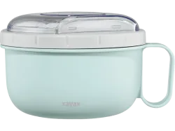 XAVAX 1.1 l - Lunchbox (Pastellblau/Grau)