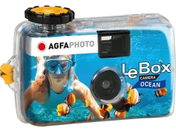 Agfaphoto - Unterwasser Einwegkamera Agfa LeBox Ocean, Multicolor