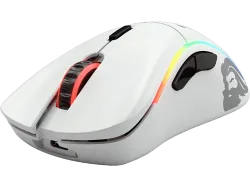 Glorious PC Gaming Race - Model D Wireless Gaming Mouse - matte white, Weiss