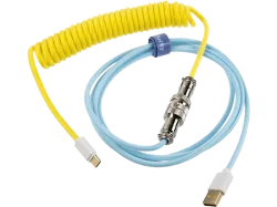 DUCKY Premicord Cable - USB-Kabel (Blau/Gelb)