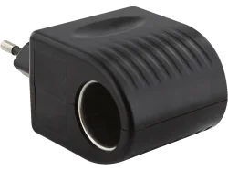 TNB ACGPACDC02 - Netzstecker auf Zigarettenanzünder-Adapter (Schwarz)