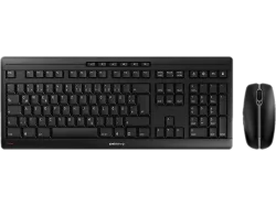 Cherry - Tastatur-Maus-Set STREAM CH-Layout Schwarz