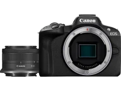 Canon - EOS EOS R50, Black + RF-S 18-45mm F4.5-6.3 IS STM Kit